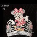 6" Custom Cartoon Mouse Princess Pageant Crown